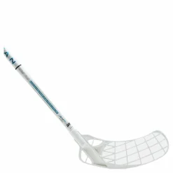 Unihoc Iconic Titan Straight Edge 96 cm Flex 29 White/Blue* Inomhussporter