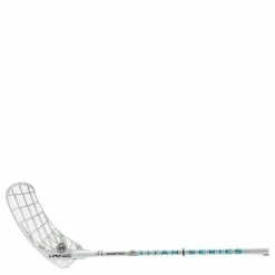 Unihoc Iconic Titan Straight Edge 96 cm Flex 29 White/Blue* Inomhussporter