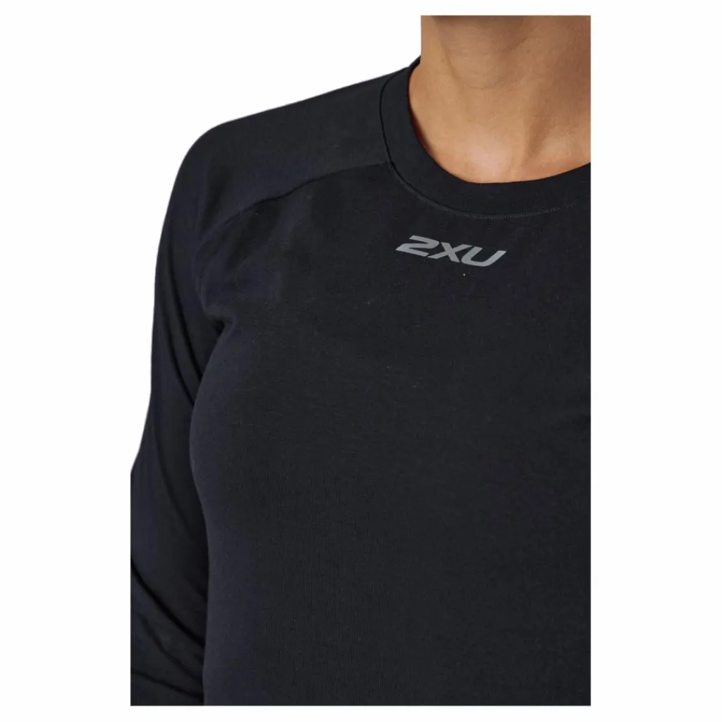 2XU Ignition Base Layer L/s Black/silver Reflective* Tröjor|Träning