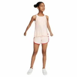 Nike 2In1 Support Tank Jr Orange*Barn Linnen|Träning