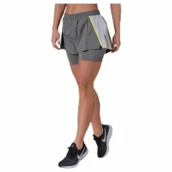Tommy Hilfiger Sport 2-IN-1 Woven Shorts Grey* Shorts|Träning