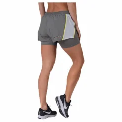 Tommy Hilfiger Sport 2-IN-1 Woven Shorts Grey* Shorts|Träning