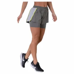 Tommy Hilfiger Sport 2-IN-1 Woven Shorts Grey* Shorts|Träning
