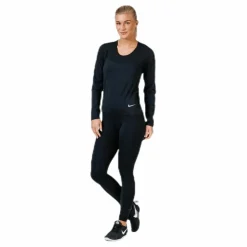 Nike Infinite Top LS Black* Tröjor|Löpning