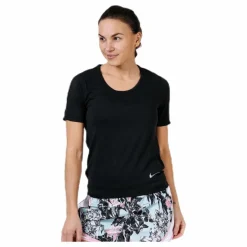 Nike Infinite Top SS Black* Löpning|T-Shirts