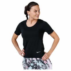 Nike Infinite Top SS Black* Löpning|T-Shirts