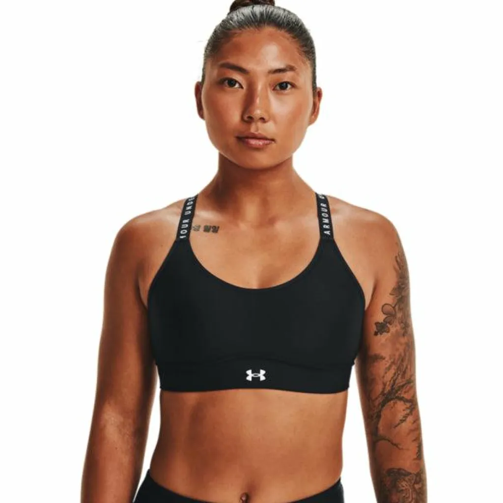 Under Armour Infinity Covered Mid Black* Träning|Sport-Bh:Ar