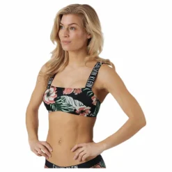 Calvin Klein Intense Power Bandeau-Print Patterned* Simning|Badkläder