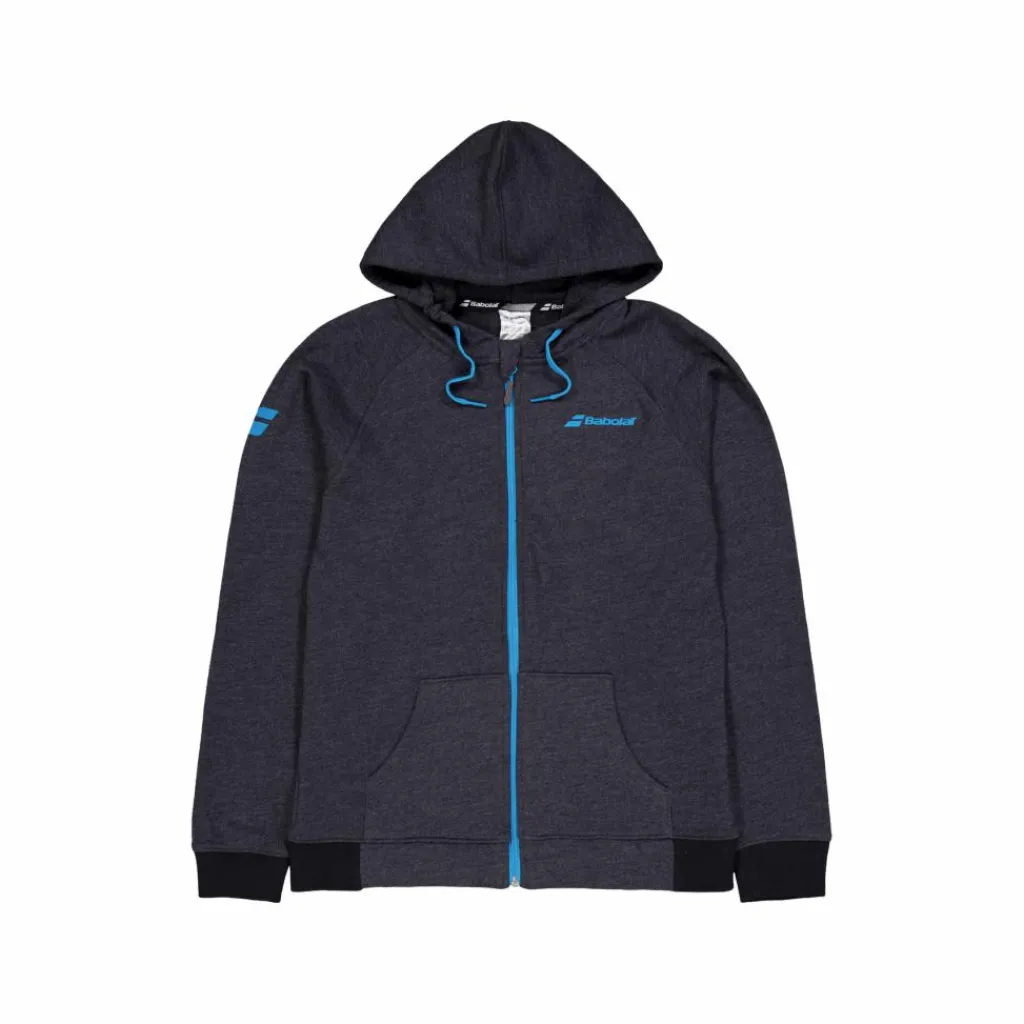 Babolat Jacket Exercise Hood Boy Black*Barn Racketsporter|Jackor