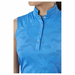 Daily Sports Jess Ss Polo Shirt Pacific* Golf|T-Shirts