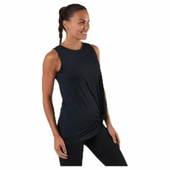 Röhnisch Jolie Knot Singlet Black* Linnen|Träning