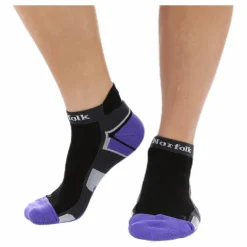 Norfolk Joyner low-Cut Running socks Purple/Black* Löpning|Strumpor