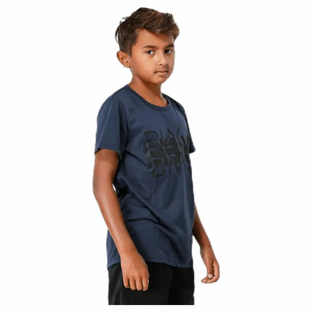 BLACC Jr Logan Blue*Barn T-Shirts|Träning