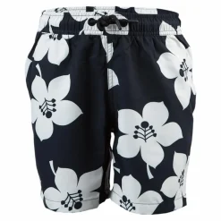 Björn Borg Jr Loose Kenny Swimshorts White/Black*Barn Simning|Badkläder