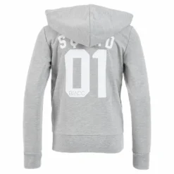 BLACC Jr Natalia Zip Hoodie Grey*Barn Tröjor|Träning