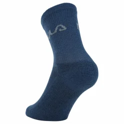 Bula Jr 2pk Wool Sock Web Denim*Barn Alpint|Strumpor