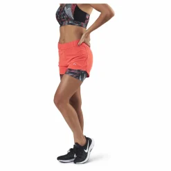 Only Play Judie Aop Loose Training Shorts Red* Shorts|Träning