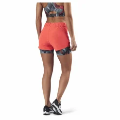 Only Play Judie Aop Loose Training Shorts Red* Shorts|Träning