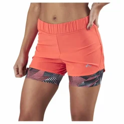 Only Play Judie Aop Loose Training Shorts Red* Shorts|Träning