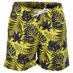 Wyte Junior Aiden Swim Trunks Green/Yellow*Barn Simning|Badkläder