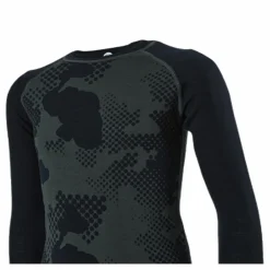 Bula Junior Freeride Merino Wool Crew Green*Barn Alpint|Tröjor