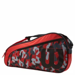Wilson Junior Racketbag Red/grey/black* Racketsporter