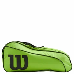 Wilson Junior Racketbag Wild Lime/grey/black* Racketsporter