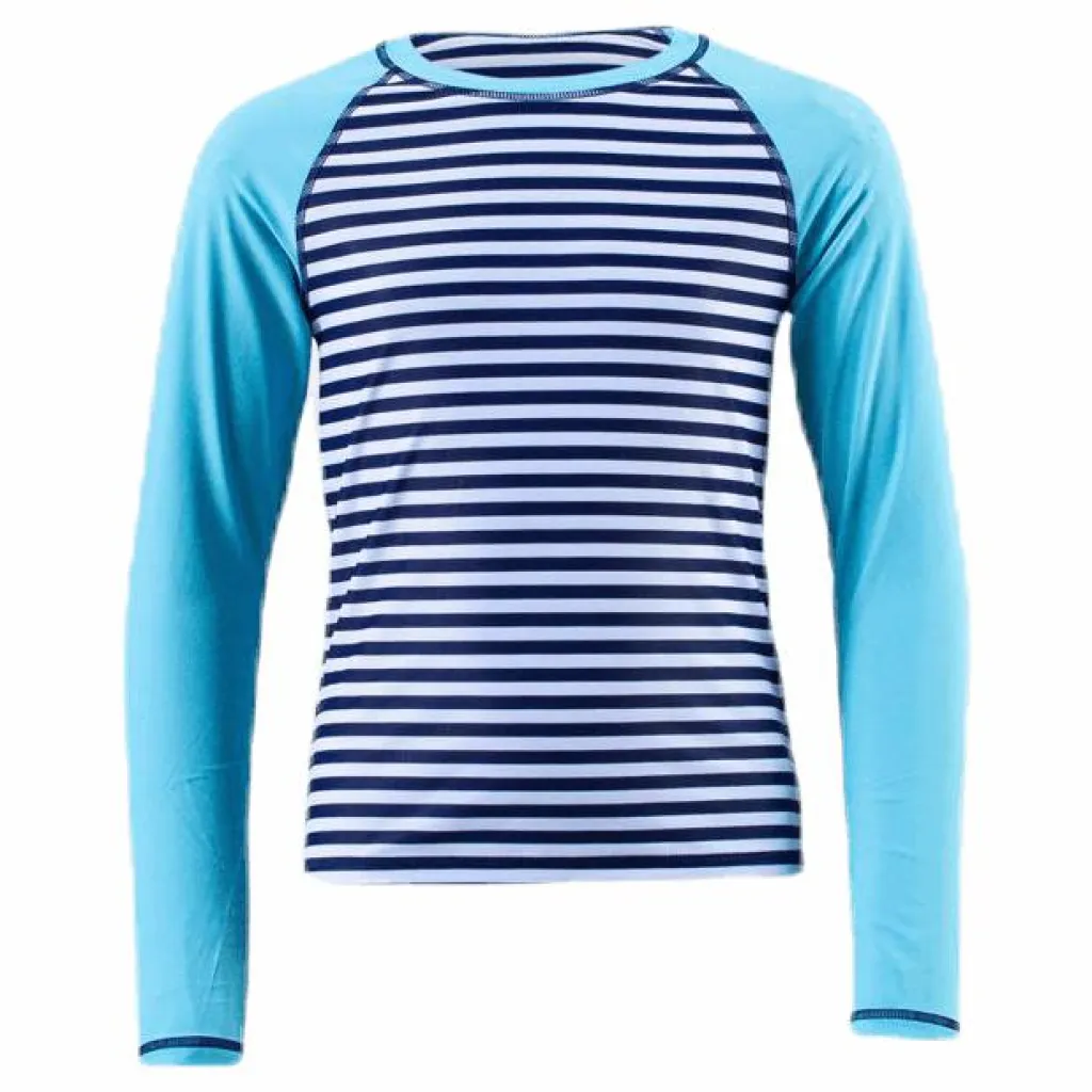 Wyte Junior UV Shirt LS Blue/Turquoise*Barn Simning|Badkläder