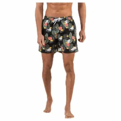 Waikani Beachwear Kai Swim Trunks Black* Simning|Badkläder