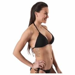 Waikani Beachwear Kalani Crochet Triangle Black* Simning|Badkläder