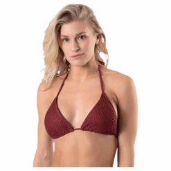 Waikani Beachwear Kalani Crochet Triangle Red* Simning|Badkläder