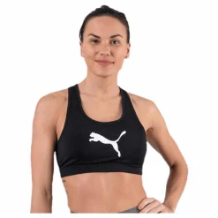 Puma 4Keeps Bra PM White/Black* Sport-Bh:Ar|Träning