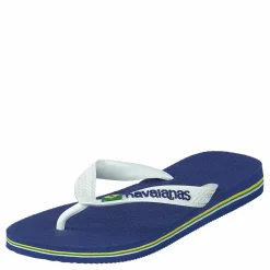 Havaianas Kids Brasil Logo Marine Blue*Barn Simning|Sandaler Och Tofflor