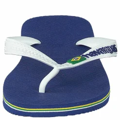 Havaianas Kids Brasil Logo Marine Blue*Barn Simning|Sandaler Och Tofflor