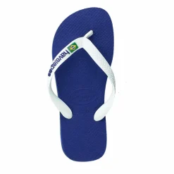 Havaianas Kids Brasil Logo Marine Blue*Barn Simning|Sandaler Och Tofflor
