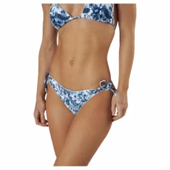 Waikani Beachwear Kimo Ruffle Tie Tanga Blue/White* Simning|Badkläder