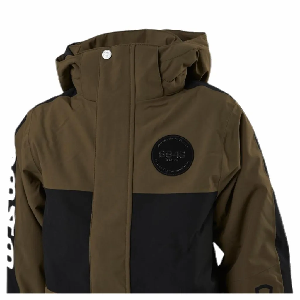 8848 Altitude Kingston Junior Jacket Brown*Barn Alpint|Jackor