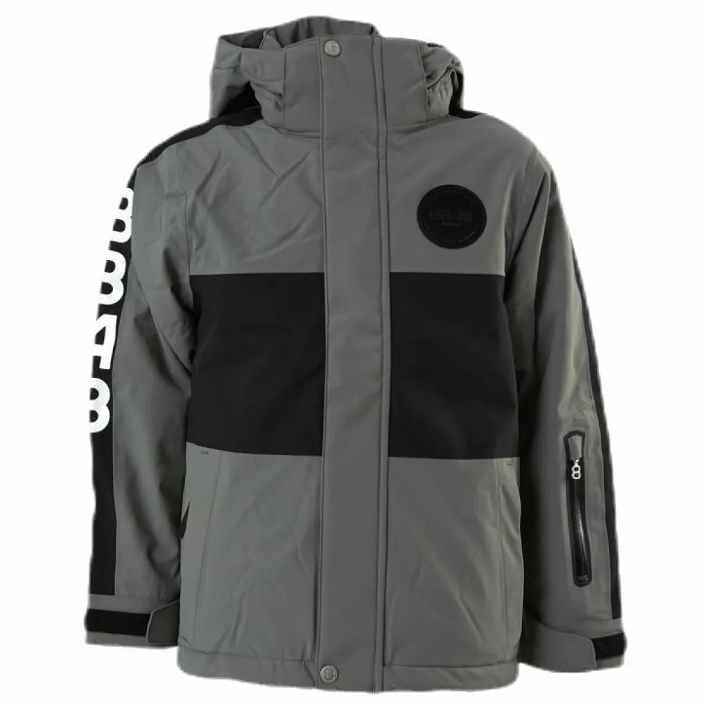 8848 Altitude Kingston Junior Jacket Grey*Barn Alpint|Jackor