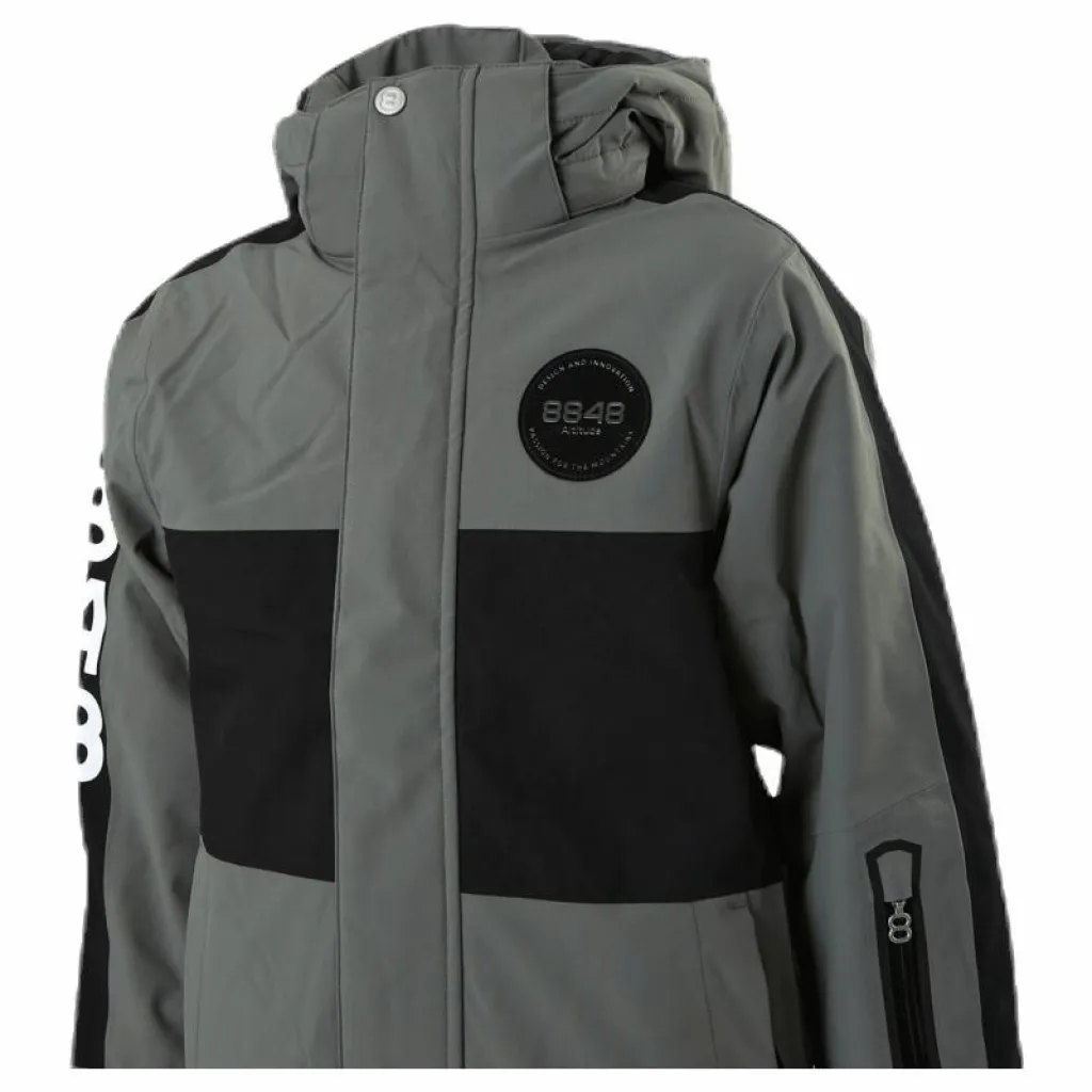 8848 Altitude Kingston Junior Jacket Grey*Barn Alpint|Jackor