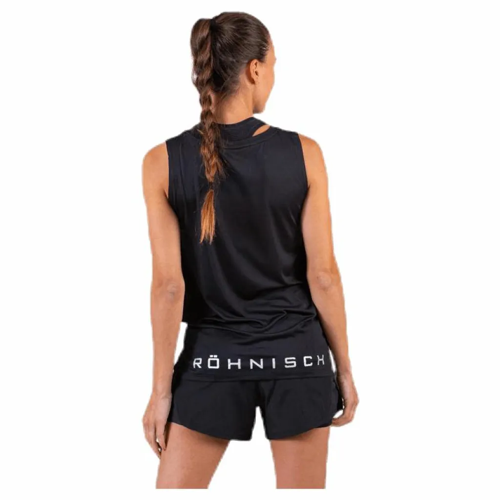 Röhnisch Knot Singlet Black* Linnen|Träning