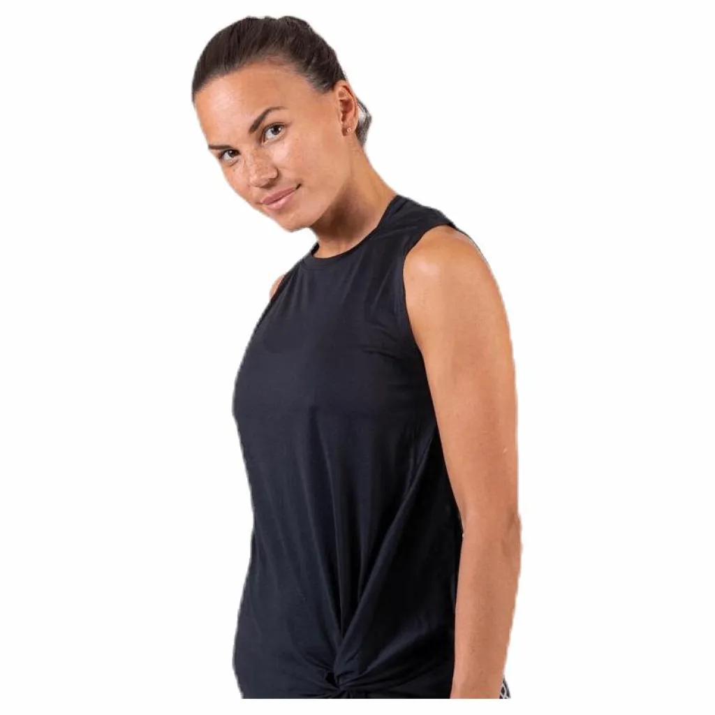 Röhnisch Knot Singlet Black* Linnen|Träning