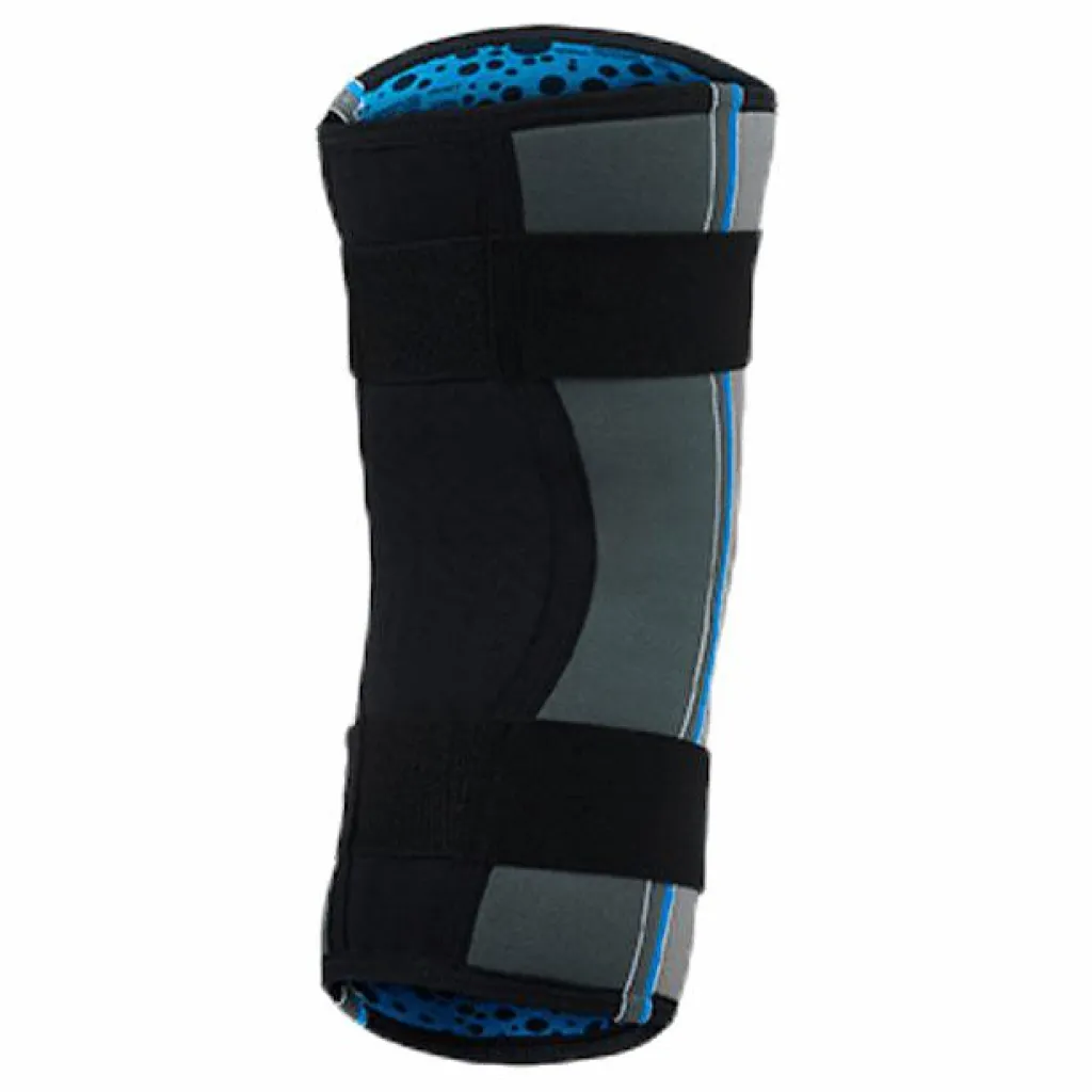 Rehband Knäskydd x-stabil med patellastöd Core Line Blue/Grey* Hjälmar Och Skydd|Träning