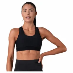 BLACC Koray Rib Bra Black* Löpning|Träning