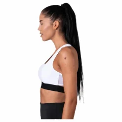 BLACC Koray Rib Bra White* Löpning|Träning