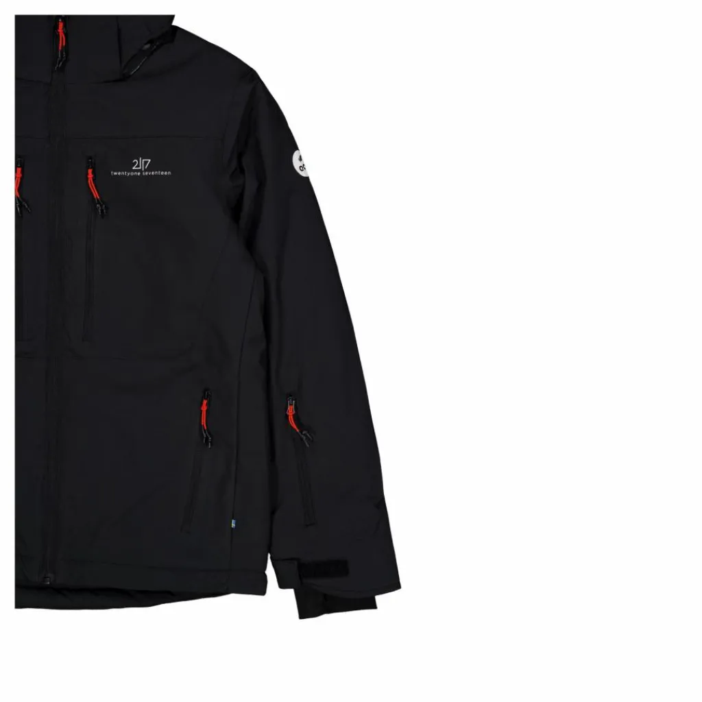 2117 of Sweden Langas Jacka Jr Black*Barn Alpint|Jackor