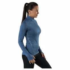 BLACC Lara LS Sweater Blue* Löpning|Tröjor