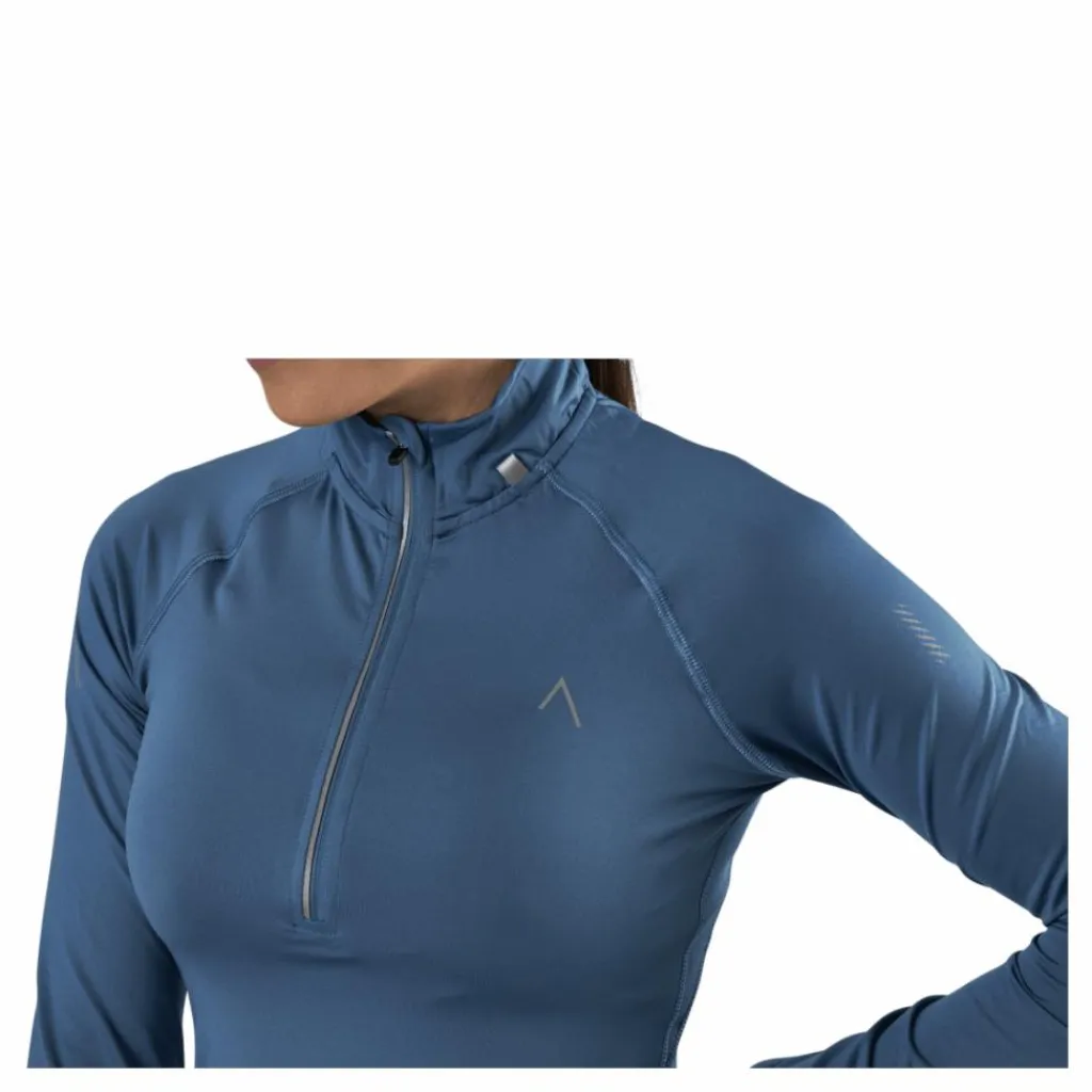 BLACC Lara LS Sweater Blue* Löpning|Tröjor