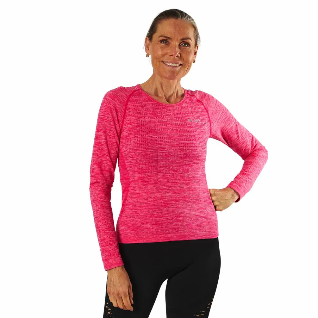 BLACC Leah Seamless LS Pink* Löpning|Tröjor