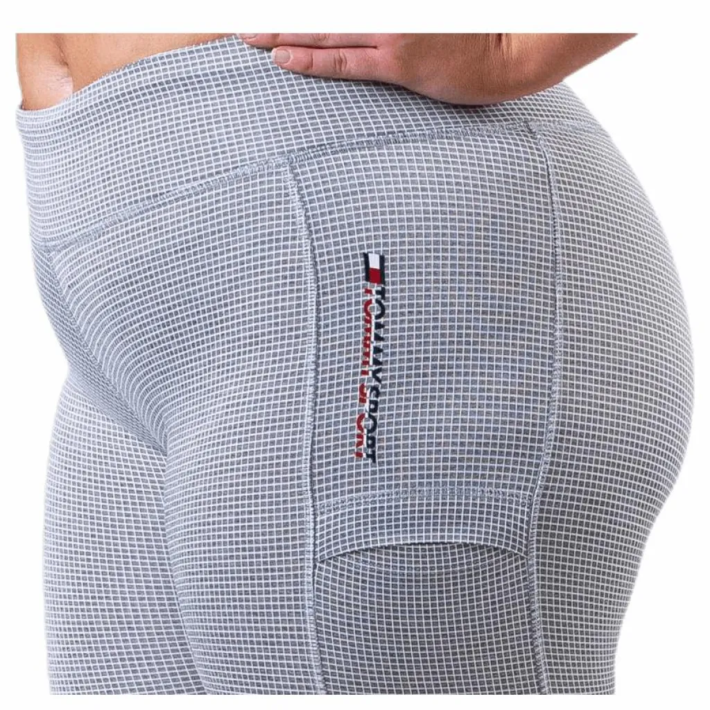 Tommy Hilfiger Sport Legging Cargo Pockets Grey* Tights|Träning