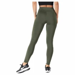 Tommy Hilfiger Sport Legging Full Length With Tape Green* Tights|Träning